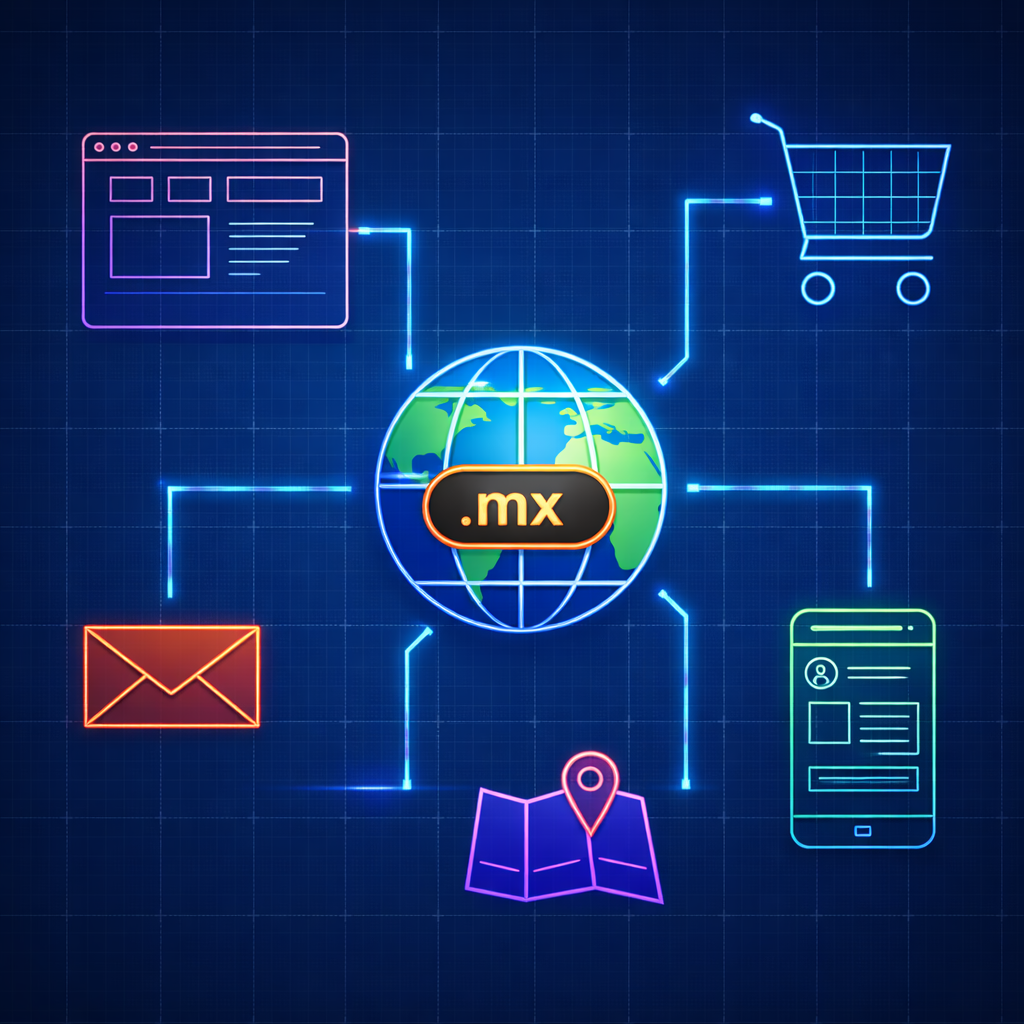 Activa tu presencia digital con un dominio .MX o .com.mx
